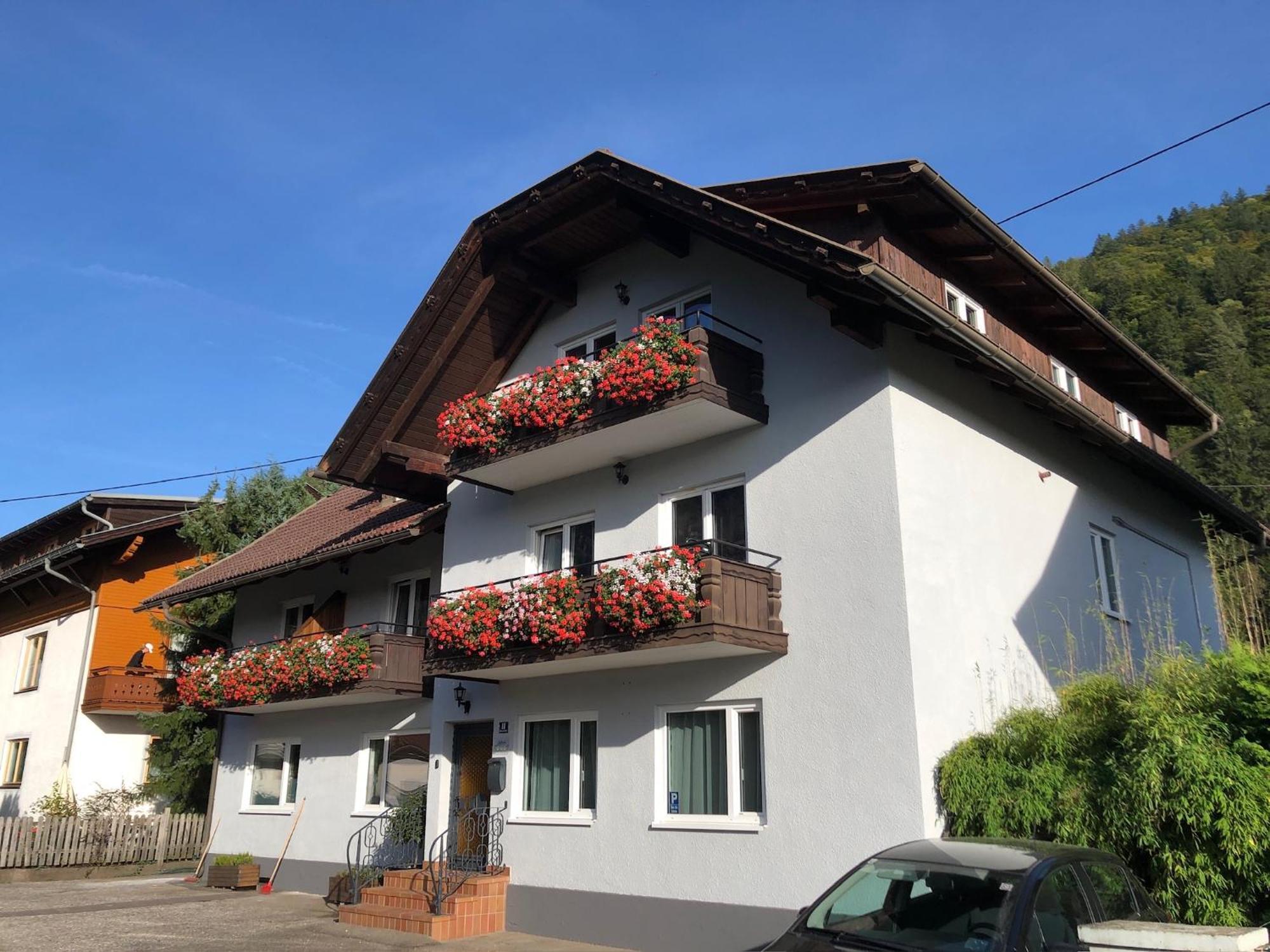 Appartement Zirbenduft Ferienhaus Fuenf Sinne Döbriach Buitenkant foto