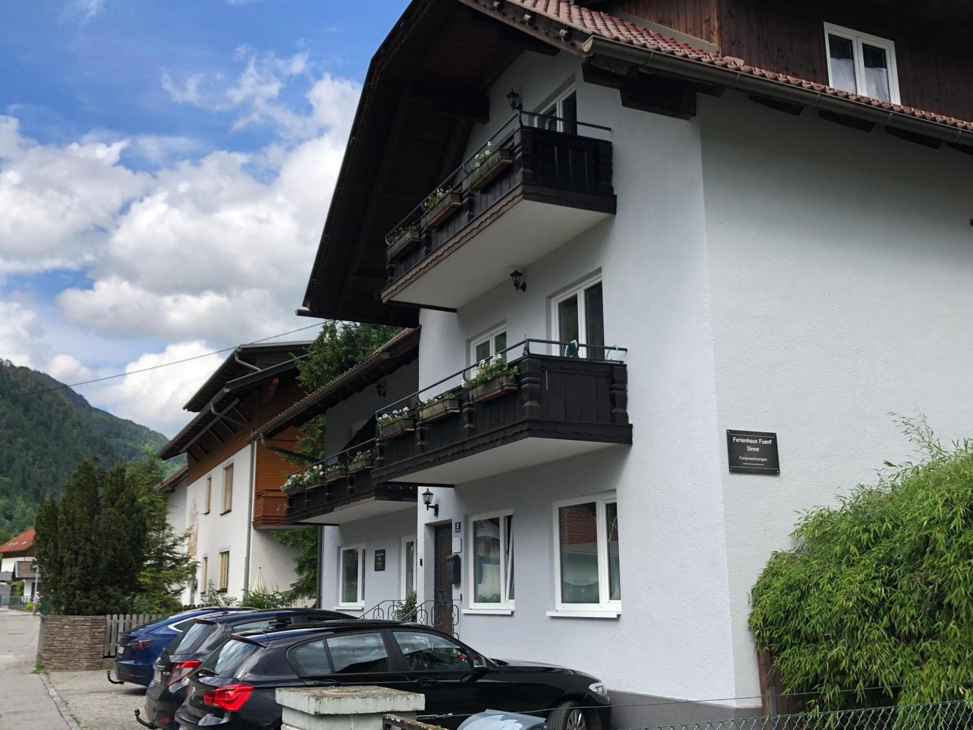Appartement Zirbenduft Ferienhaus Fuenf Sinne Döbriach Buitenkant foto
